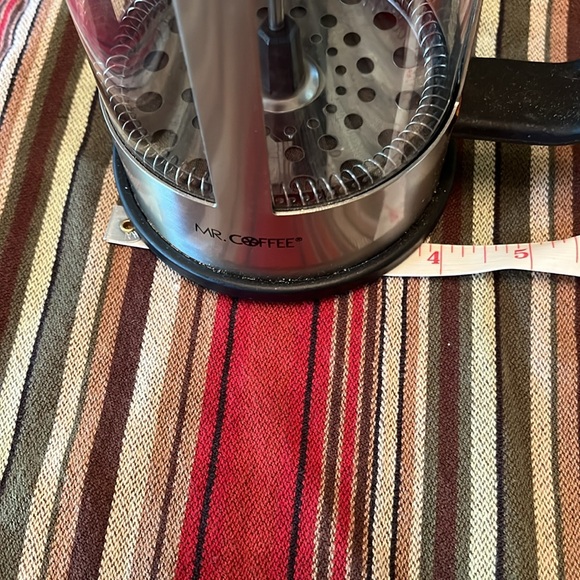 Mr. Coffee French Coffee Press 38oz Modern Design Easy to Clean - Picture 6 of 8
